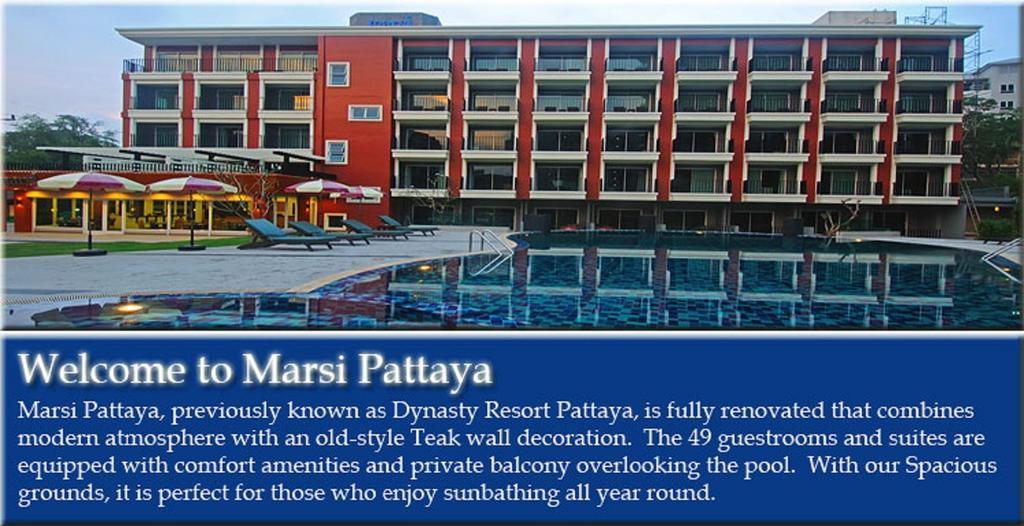 Marsi Pattaya Hotel Eksteriør billede