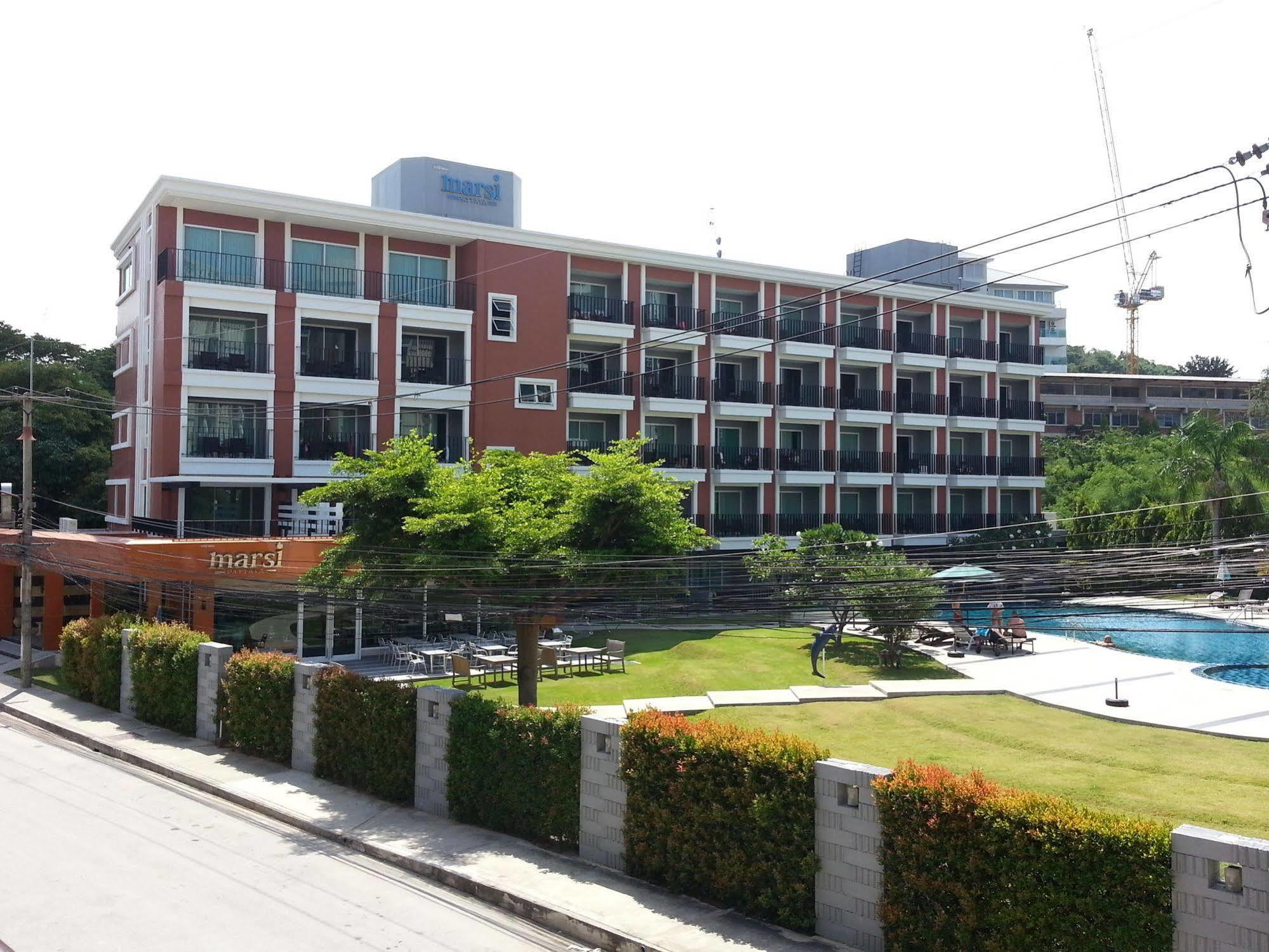 Marsi Pattaya Hotel Eksteriør billede